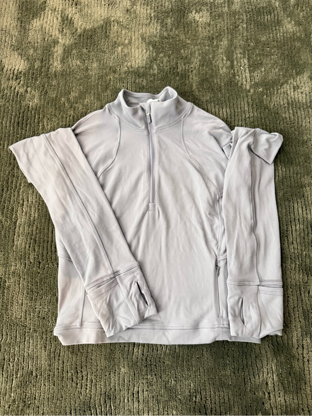 It’s Rulu Cropped Half Zip - Picture 2 of 7
